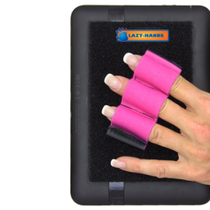 Tablet Grip with 3 Loops - Pink