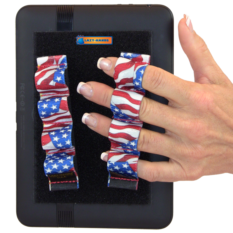 4 Loop Tablet or Reader Grips (x2) - Flags