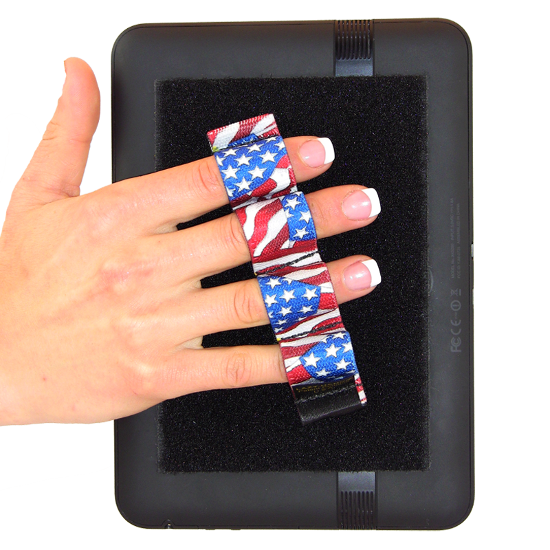 4 Loop Tablet and Reader Grip - Flags