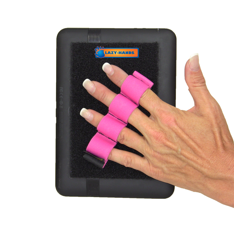 4 Loop Tablet and Reader Grip - Pink