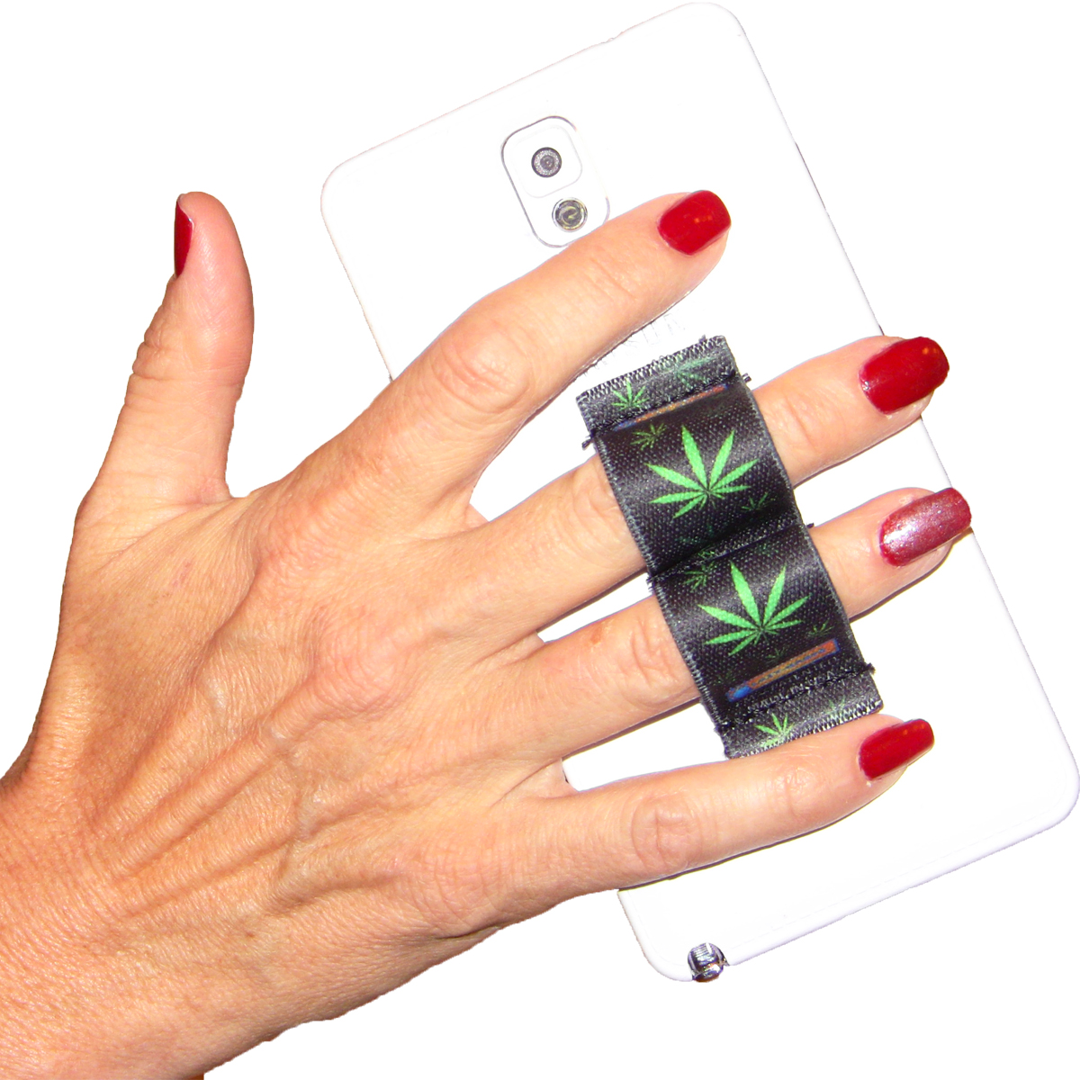 2-Loop Phone Grip - Pot Leaf 1