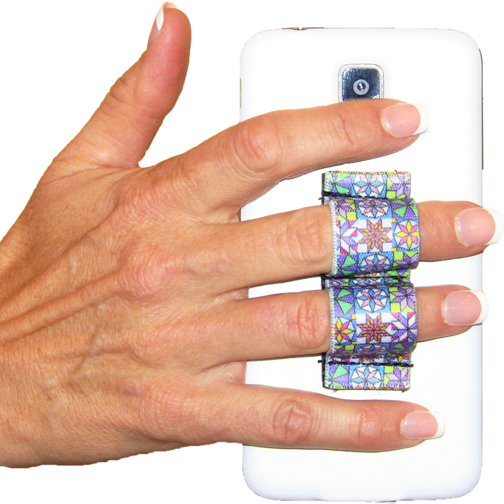 2-Loop Phone Grip - Quilter Design