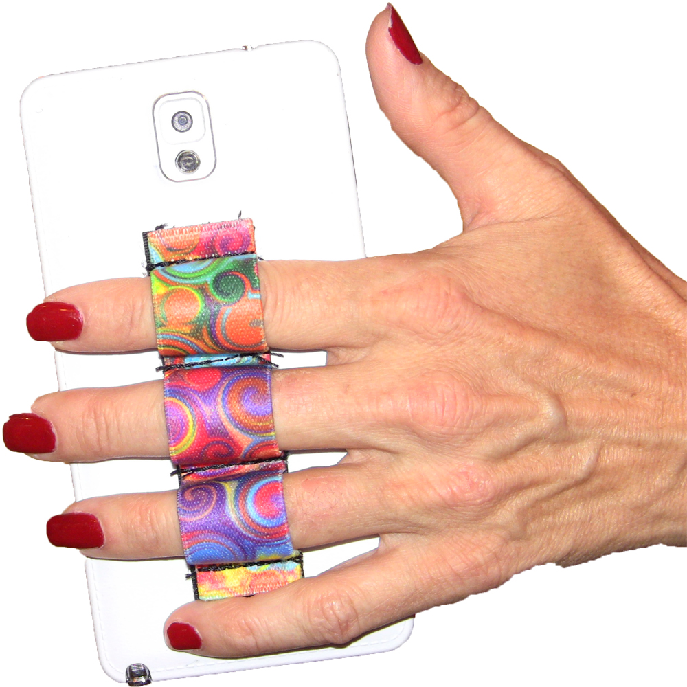 3-Loop Phone Grip - Swirls