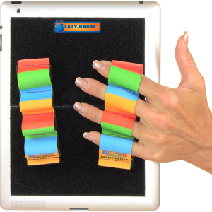 Heavy-Duty 4-Loop Grips (x2) for iPad and Large Tablets