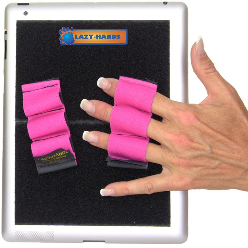 Heavy-Duty 3-Loop Grip (x2 Grips) - Pink