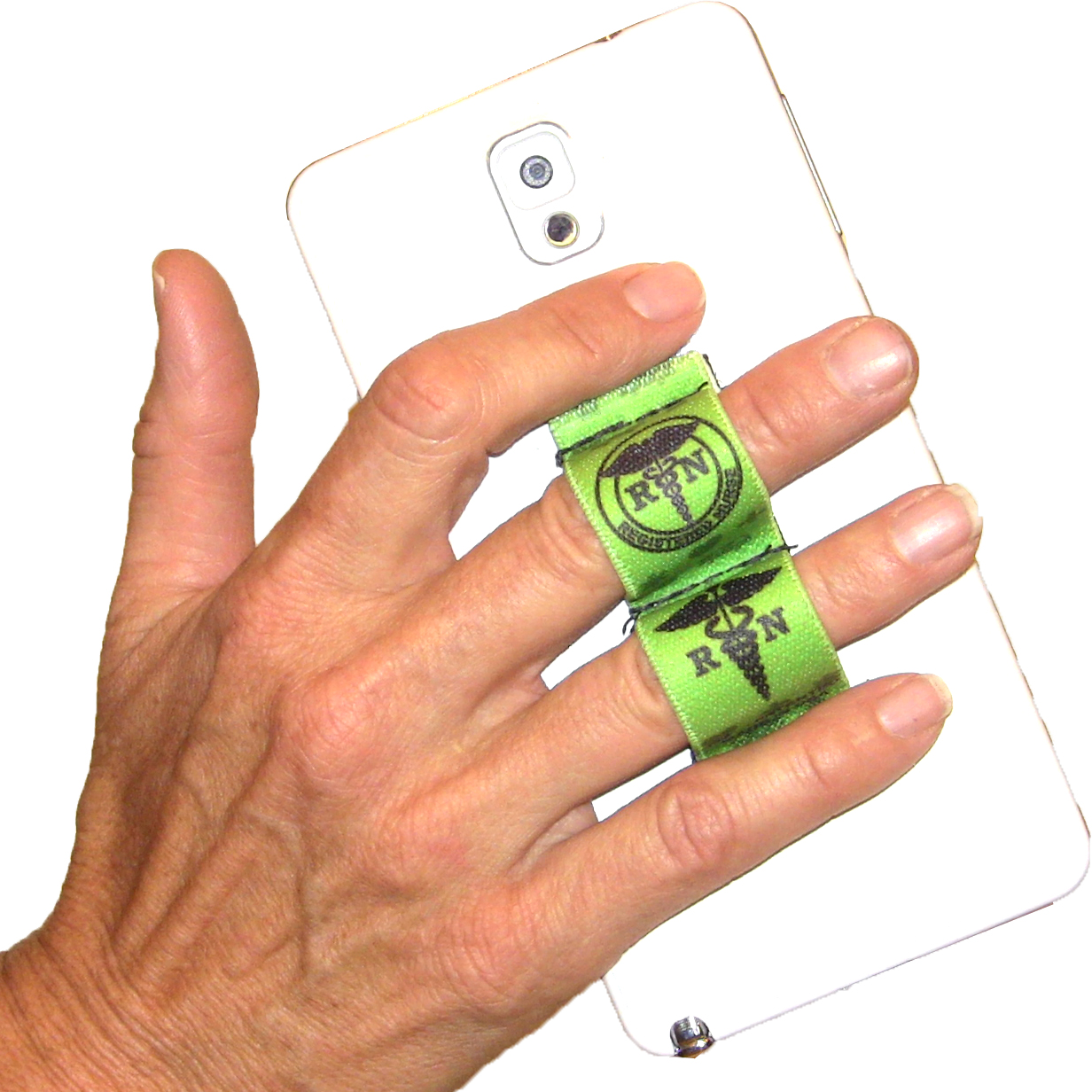 Nurse RN Green Phone Grip