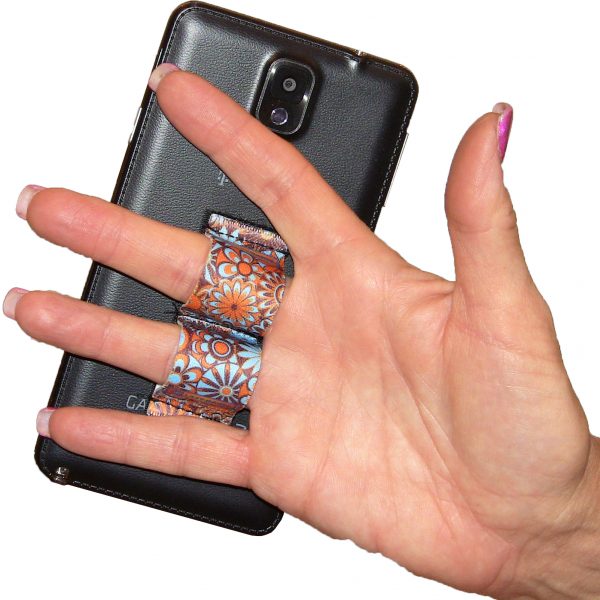 LAZY-HANDS Grips 2-Loop Phone Grip - Floral